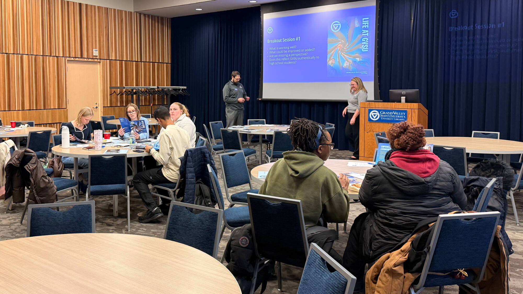 MBSAC event with students and instructors.